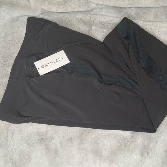 ✨ NWT Athleta Brooklyn Jogger Pants | Black | Size 12P ✨ - Picture 10 of 11